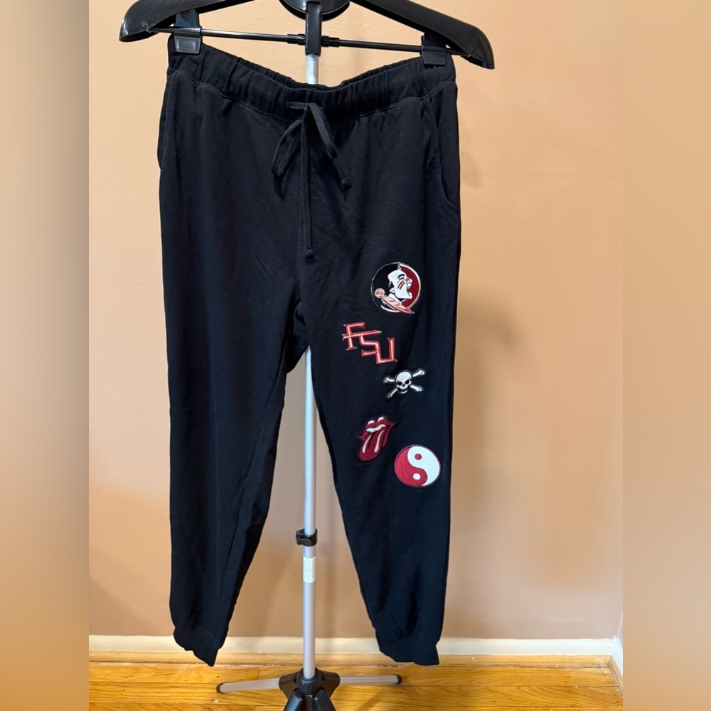 NWT Black Handmade FSU Joggers Large